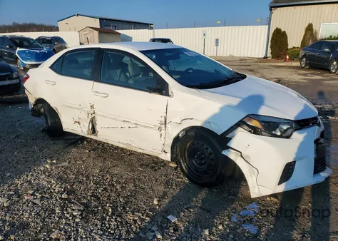 2015 Toyota Corolla L from USA, damaged, VIN 2T1BURHE4FC343331